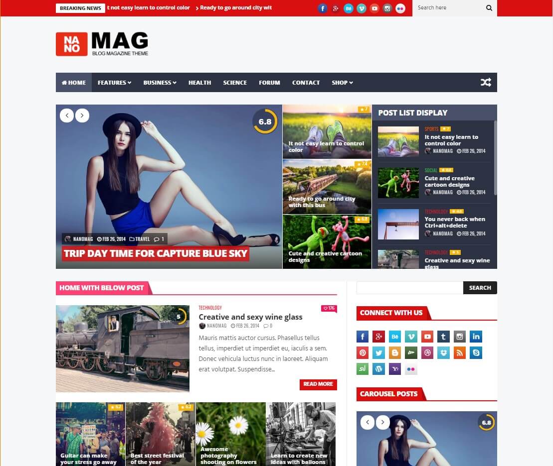 Magplus Best Review WordPress Themes 2019